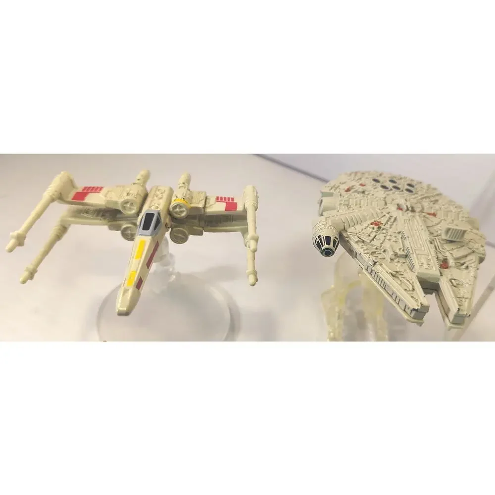 Star Wars 19 Vehicle Lot including HOT WHEELS STARSHIPS & TITANIUM SERIES, Used!